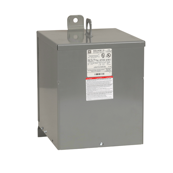 Schneider Electric 7S7F Transformer, dry type, encapsulated, 7.5kVA, 1 phase, 208V primary, 120/240V secondary, 13B, 115C rise