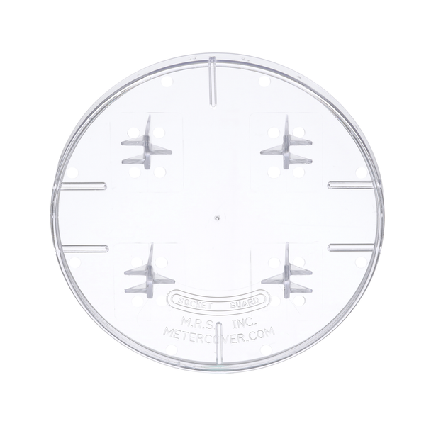 Schneider Electric 29007 Meter accessory, EZ Meter-Pak, closing plate, for ring or ringless meter covers, Lexan