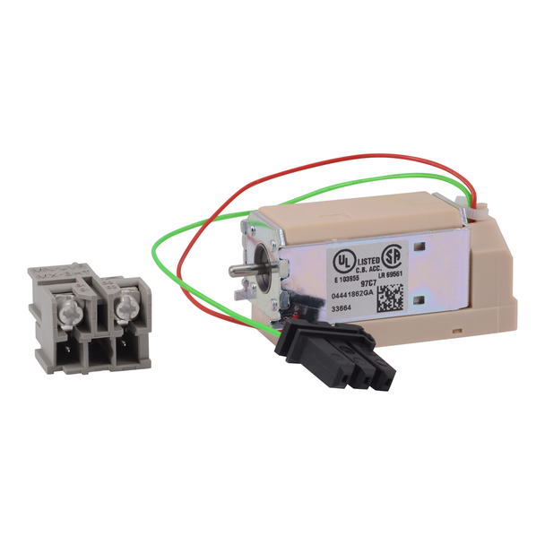 Schneider Electric S33664 Circuit breaker accessory, PowerPacT M/P/R, shunt trip, 380VAC to 480VAC