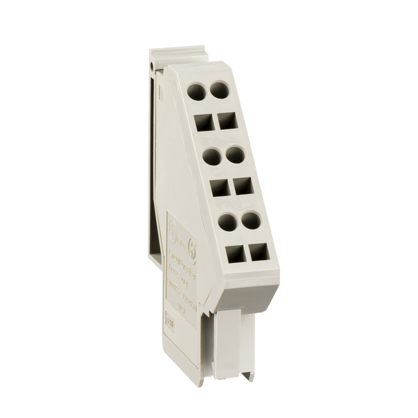 Schneider Electric LV847075SP 6 wires terminal block, MasterPact MTZ1/MTZ2/MTZ3, fixed, spare part