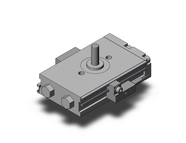<h2>NCDRQBW10/15, Rotary Actuator, Double Shaft (A7,A8,F7,J7 Type)</h2><p><h3>The NCRQ series is a compact rotary, rack and pinion style actuator. The double rack design eliminates backlash and increases strength. Standard equipment include a built-in rubber bumper and rotation adjustment. Auto switch capabilities are an option.<br>- </h3>- Compact double rack design eliminates backlash<br>- Body can be mounted as flange<br>- Stainless steel shaft<br>- Built-in rubber bumper<br>- Rotation adjustment is standard<br>- Auto switch capable<br>- <p>