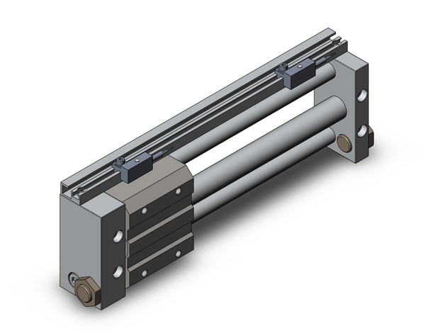 <div class="product-description"><p>magnetically coupled cylinders save space and have a wide range of applications. the ncy series can be used in many diverse environments, because there is no external leakage. the use of a linear guide makes loading and moments, directly on the cylinder possible. t-slots on the mounting surfaces provides mounting freedom, and a variety of guides can be used to achieve the necessary accuracy or moment needed for your application. a top cover can be mounted over the sliding section of the cylinder to prevent scratches and damage, and centralized piping minimizes mounting space. the ncy is available in 6 bore sizes 6mm through 40mm and strokes up to 80 inches are standard. auto switches are available ac /dc and in reed, solid state and 2 color output.</p><ul><li>magnetically coupled rodless cylinder</li><li>type: slide bearing</li><li>bore size (mm): 6, 10, 15, 25, 32, 40</li><li>maximum stroke: 60" (depending on size)</li><li>auto switch capable</li></ul><div class="product-files"><div><a target="_blank" href="https://automationdistribution.com/content/files/pdf/cs1.pdf"> series catalog</a></div></div></div>