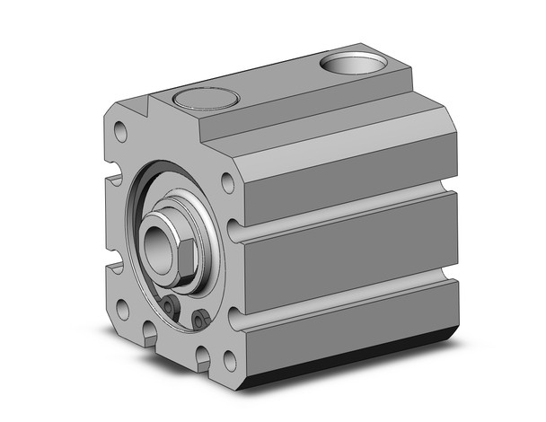 <h2>NC(D)Q8, Compact Cylinder, Single Acting, Single Rod</h2><p><h3>SMC s single acting, single rod version of the NCQ8 series is a square body, compact interchange type cylinder that allows close center to center mounting.  Mounting of the auto switch is easy and is mountable on multi-sides. Use of the retaining ring method improves maintenance performance. Replacing seals is easily obtained by removing the collar.</h3>- Single acting, single rod type<br>- Cylinder stroke range: 1/8  to 2 <br>- Maximum operating pressure: 200PSI<br>- Operating temperature range: 15 - 150 F<br>- Auto switch capable<br>- <p><a href="https://content2.smcetech.com/pdf/NCQ8.pdf" target="_blank">Series Catalog</a>