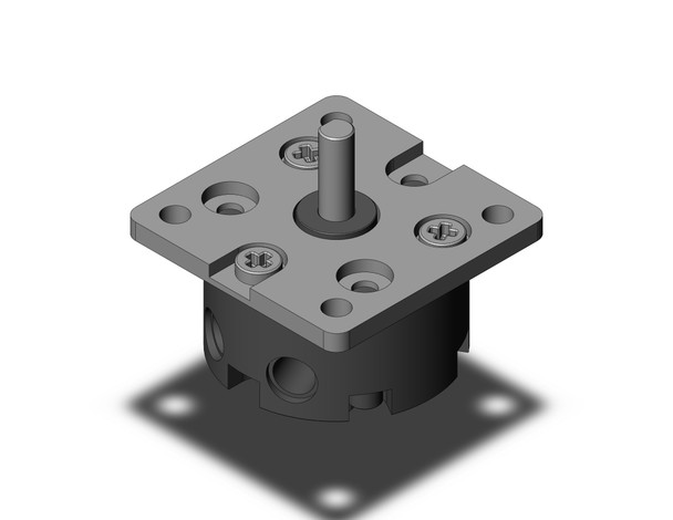 <h2>NC(D)RB1*W10~30, Rotary Actuator, Vane Style</h2><p><h3>The NCRB single vane, double shaft style rotary actuator is available in 7 sizes (10-30mm). Rotation angles of up to 270  is possible for the entire series. The NCRB series offers smooth, step-free operation and long life expectancies in rugged service applications. Optional auto switches are available.<br>- </h3>- Light weight and compact size<br>- High reliability and long life<br>- Mountable with auto switch<br>- 2 porting variations (top and side)<br>- Ball bearing supported shaft<br>- <p><a href="https://content2.smcetech.com/pdf/NCRB.pdf" target="_blank">Series Catalog</a>