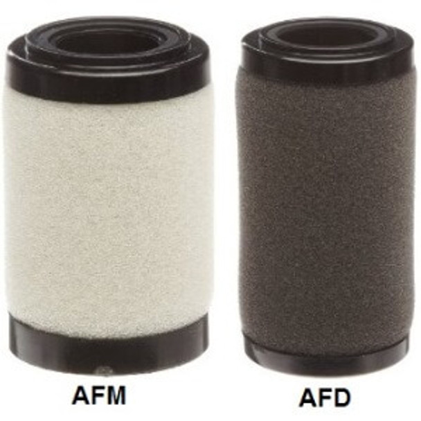 <h2>Replacement Element Assembly for AFD and AFM Mist Separators</h2><p><h3>Replacement filter element assembly for series AFD and AFM mist separators. Removes particulates down to .3 micron for AFM and .01 micron for AFD.</h3>- Replacement element assembly for series AFD / AFM<br>- Removes oil mist<br>- AFM .3 m filtration rating<br>- AFD .01 m filtration rating <p><a href="https://content2.smcetech.com/pdf/AC_A.pdf" target="_blank">Series Catalog</a>