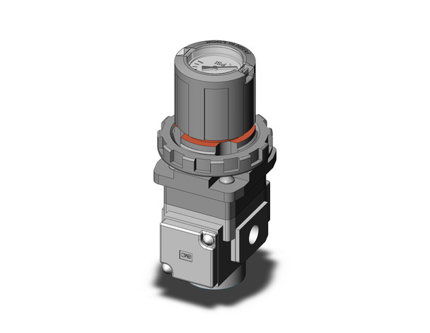 SMC ARG20-N01G1H-Z Regulator, Modular F.R.L. W/Gauge