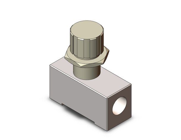 <h2>AS*000, Speed Controller, In-line</h2><p><h3>Lightweight, compact, and precision control make these speed controls the right choice for many heavy-duty applications. These speed controls are offered with in-line and elbow construction to give the widest choice to your unique application. Locking nuts are included as standard as well as simplified mounting. Thread sizes range from M3 to 2 and are available in both inch (NPT) and metric R/Rc(PT)<br>- </h3>- Speed controller standard in-line style<br>- Body sizes: M3, M5, 1/8, 1/4, 3/8, 1/2<br>- Port sizes: M3, M5, 01, 02, 03, 04<br>- <p><a href="https://content2.smcetech.com/pdf/AS_StInline.pdf" target="_blank">Series Catalog</a>