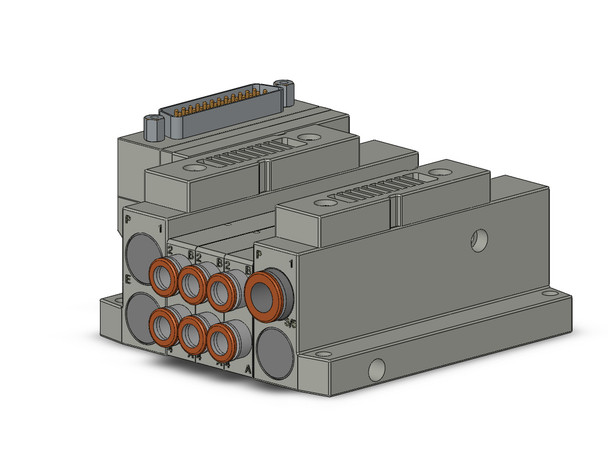 SMC SS5V1-10FD1-03US-N7 4/5 Port Solenoid Valve