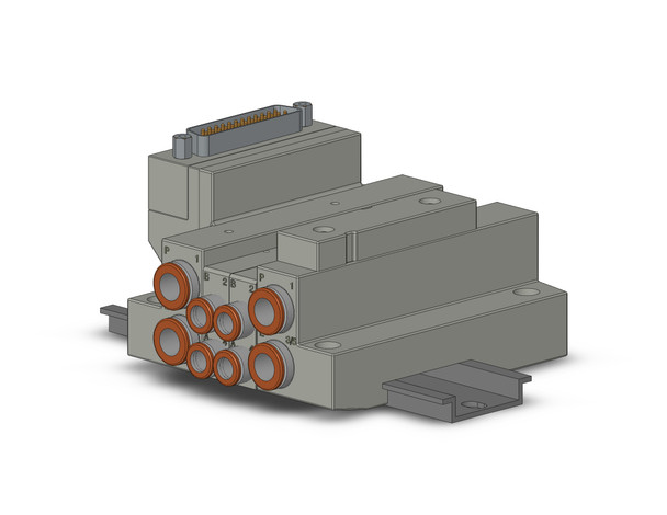 SMC SS5V1-16FD1-02B-N7 4/5 Port Solenoid Valve