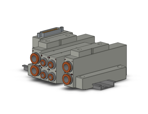 SMC SS5V2-16FD1-03B-C6 4/5 Port Solenoid Valve