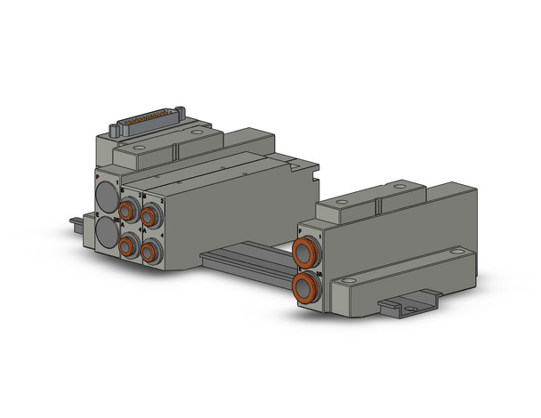 SMC SS5V2-16FD1-08U-C6 4/5 Port Solenoid Valve