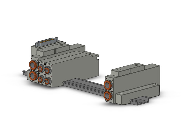 SMC SS5V2-16FD1-10B-N7 4/5 Port Solenoid Valve