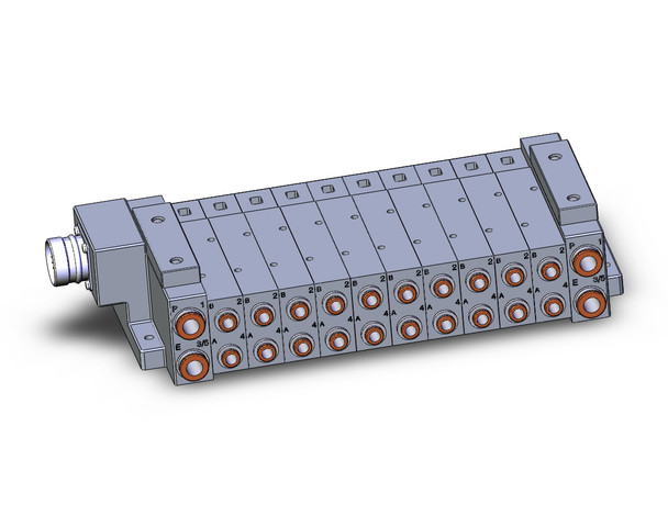 SMC SS5V3-W10CD-10B-N7 4/5 Port Solenoid Valve