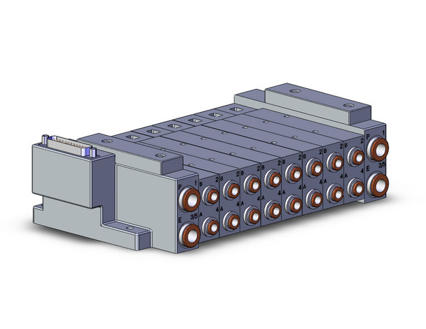 SMC SS5V3-10FD1-08B-N7 4/5 Port Solenoid Valve