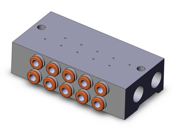 SMC SS5YJ3-32-05-N3T Syj 5 Port Valve Manifold