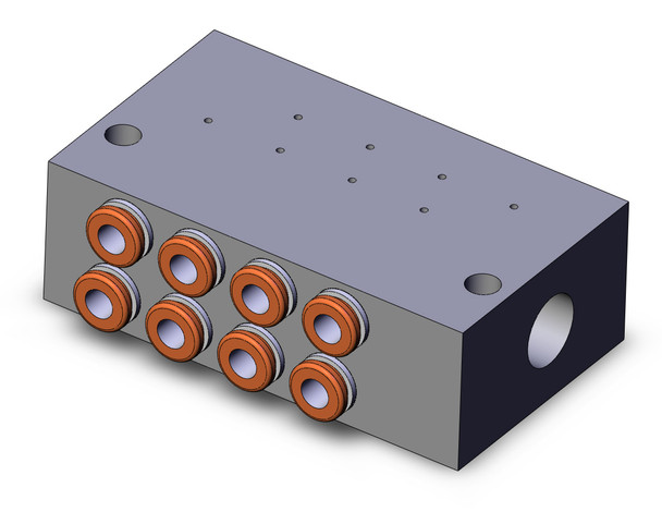 SMC SS5YJ3-46-04-C4 Syj 5 Port Valve Manifold