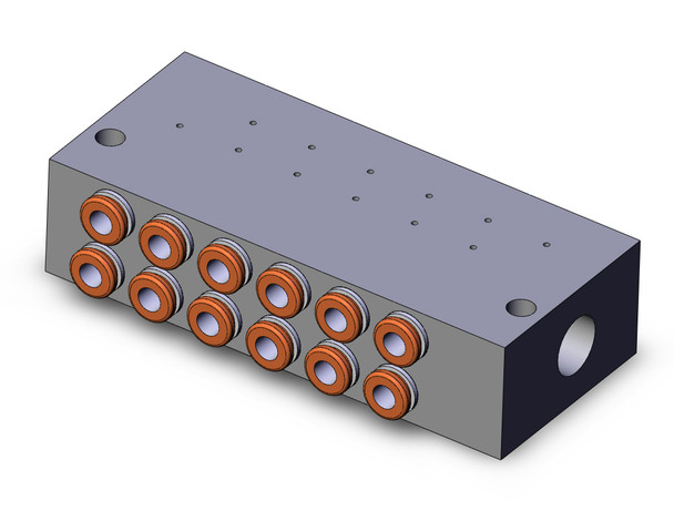 SMC SS5YJ3-46-06-N3T 4/5 port solenoid valve syj 5 port valve manifold