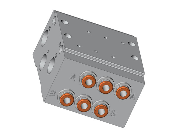 SMC SS5Y3-42-03-C4 4/5 Port Solenoid Valve