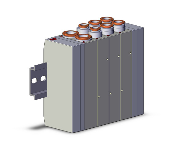 SMC SS5Y5-45-03U-C8 4/5 Port Solenoid Valve