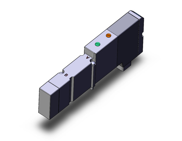 SMC SV1400-5FUD 3 Position Exhaust Center