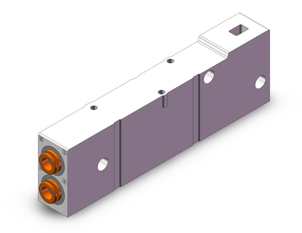 SMC SV4000-50-1A-N9 Manifold Block Assy