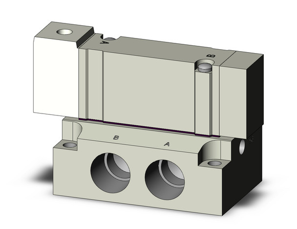 SMC SYA5140-02T Valve, Air Pilot, Base Mt