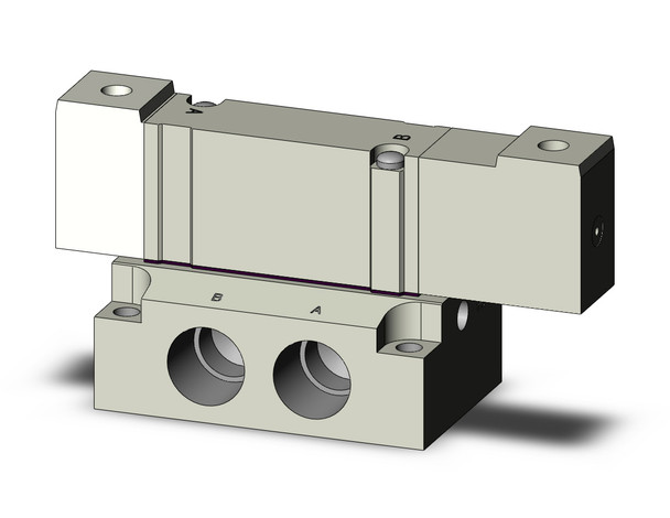 SMC SYA5540-02 Valve, Air Pilot, Base Mt