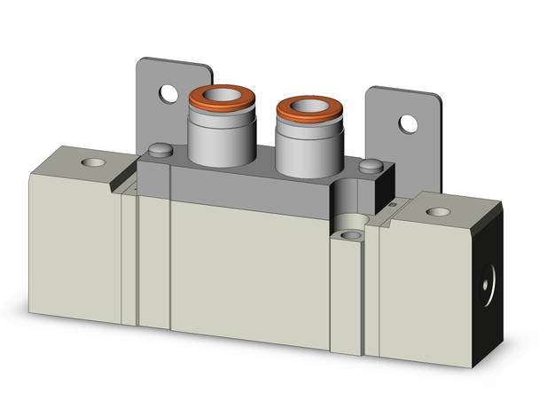 SMC SYA7220-C8-F2 4/5 Port Air-Piloted Valve