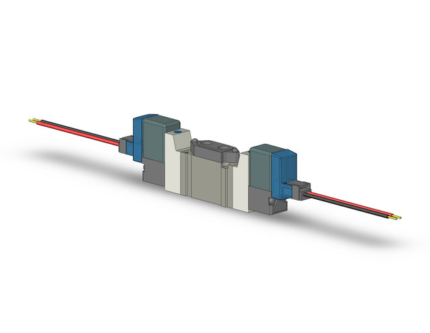 SMC SY3220-5L-M5 4/5 port solenoid valve valve, dbl sol, body pt