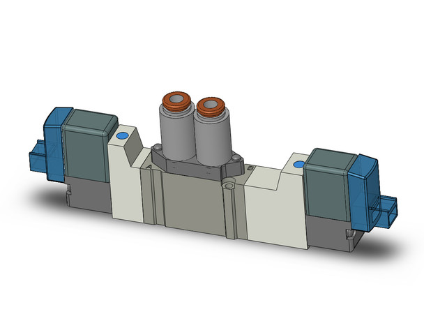 SMC SY3420-5LOZ-N3 Valve, Sol 24Vdc