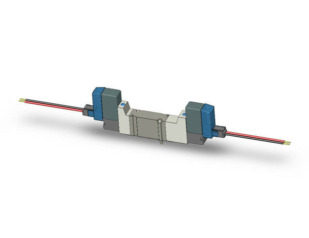 SMC SY3440-3LZ 5 Port Solenoid Valve