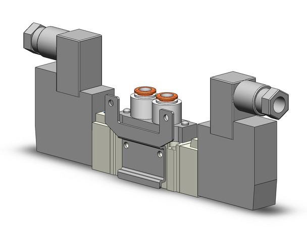 SMC SY5220-3D-N7T-F2 Valve, Dbl Sol, Body Pt