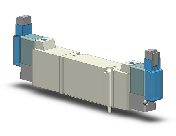 SMC SY5440-5MNZ Valve, Dbl Sol, Base Mt (Dc)