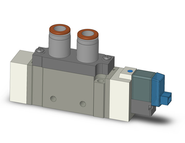 SMC SY7120-3LOZ-N9T Valve, Sol 110Vac