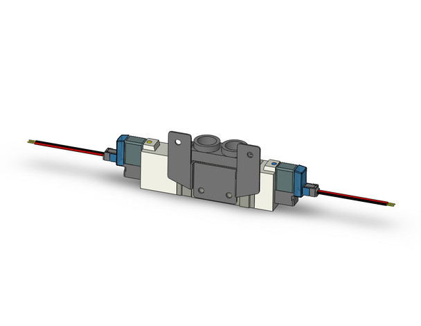 SMC SY7420-5LZ-02N-F2 5 Port Solenoid Valve