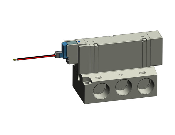 SMC SY9140-3LZ-04T Valve, Sgl Sol