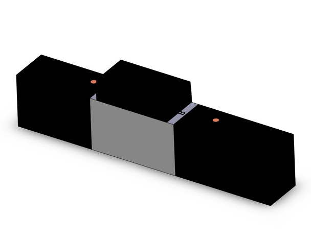 SMC VFR2200-5FZ 4/5 Port Solenoid Valve