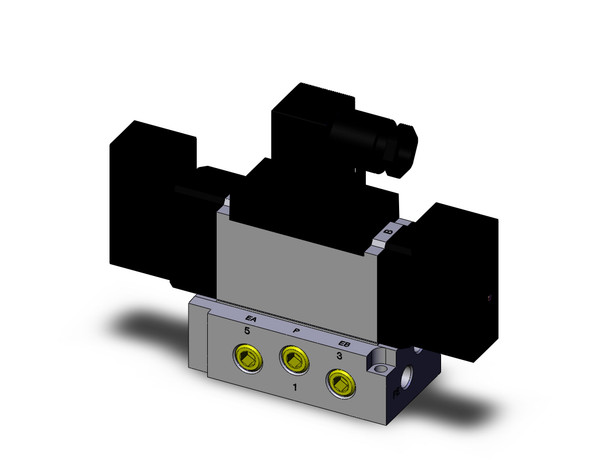 SMC VFR3310-5DZ-B02 Valve, 3Pos/Cc, Bottom Pt