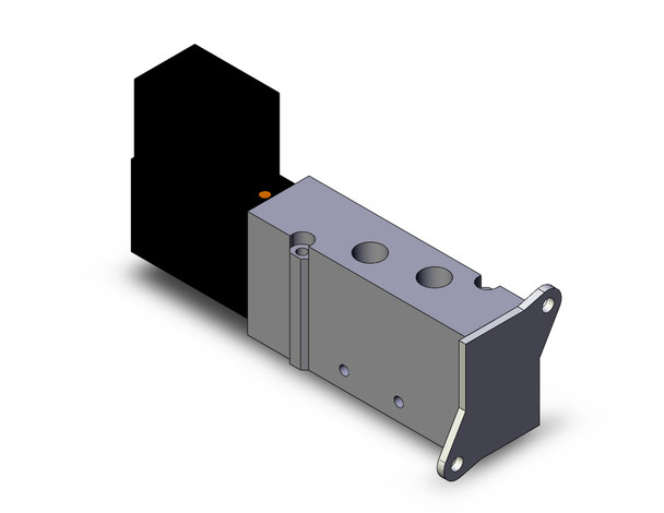 SMC VFS2120-5E-01-F Valve Sgl Solenoid Body Pt