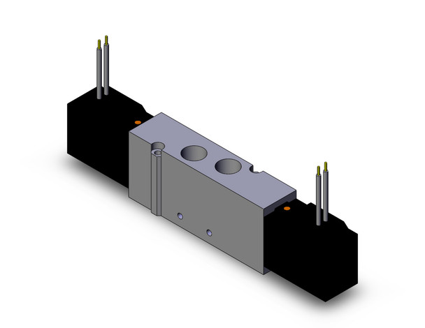 SMC VFS2220-1G-02 4/5 port solenoid valve valve dbl solenoid body pt