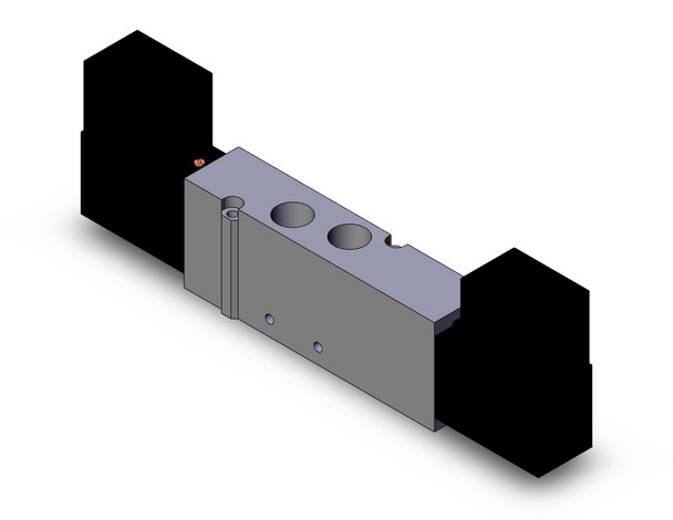 SMC VFS2320-3EB-02 Valve Dbl Solenoid Body Pt