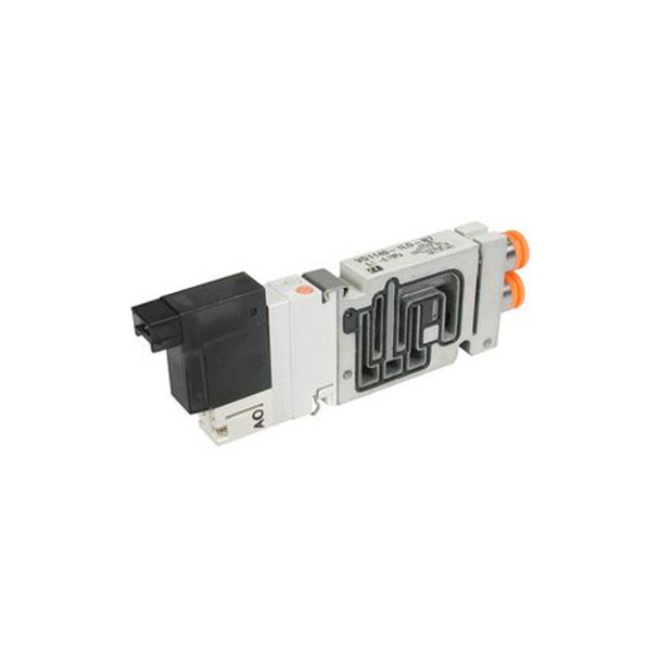 SMC VQ1171-5MO-C6 Valve, Sgl Sol, Cassette (Dc)