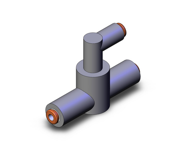 SMC VR1211F-01 check valve and valve w/one-touch fitting