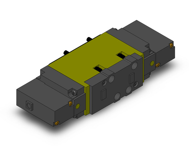 SMC VSR8-6-FG-D-3EZ-V1 4/5 Port Solenoid Valve