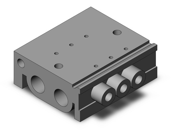 SMC VV3QZ15-03M5C Base Mounted Manifold