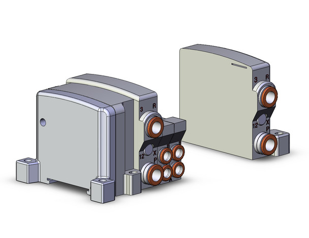 SMC VV5QC11-08N7SD0 4/5 Port Solenoid Valve