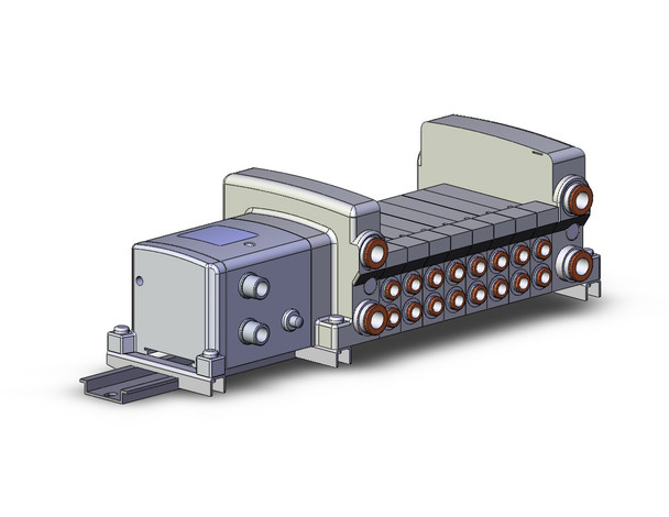 SMC VV5QC21-08N7SDQN0-D-X160US Vqc Manifold
