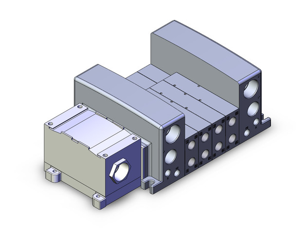 SMC VV5QC41-0402TD0 4/5 Port Solenoid Valve