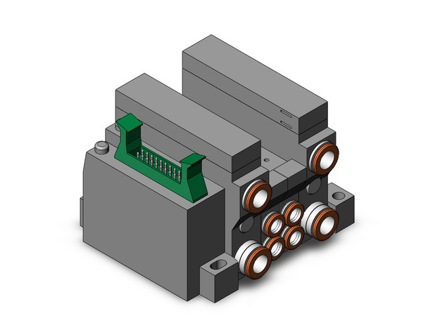 SMC VV5Q11-02N7G0-DS 4/5 Port Solenoid Valve