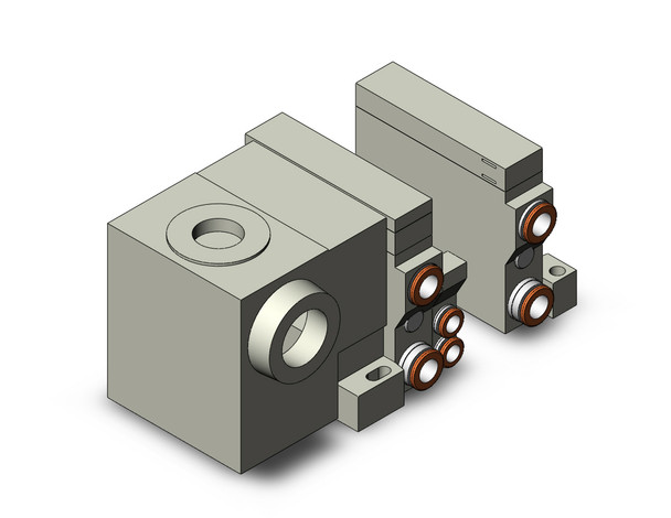 SMC VV5Q11-03C6T0 4/5 port solenoid valve vv5q manifold